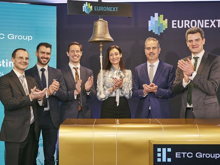 Photo Euronext Listing ETC Group